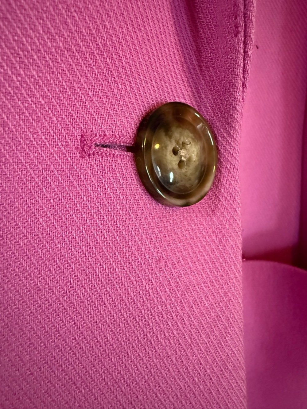 RW&CO. Pink Single-Button Spring Car Coat - Picture 6 of 12